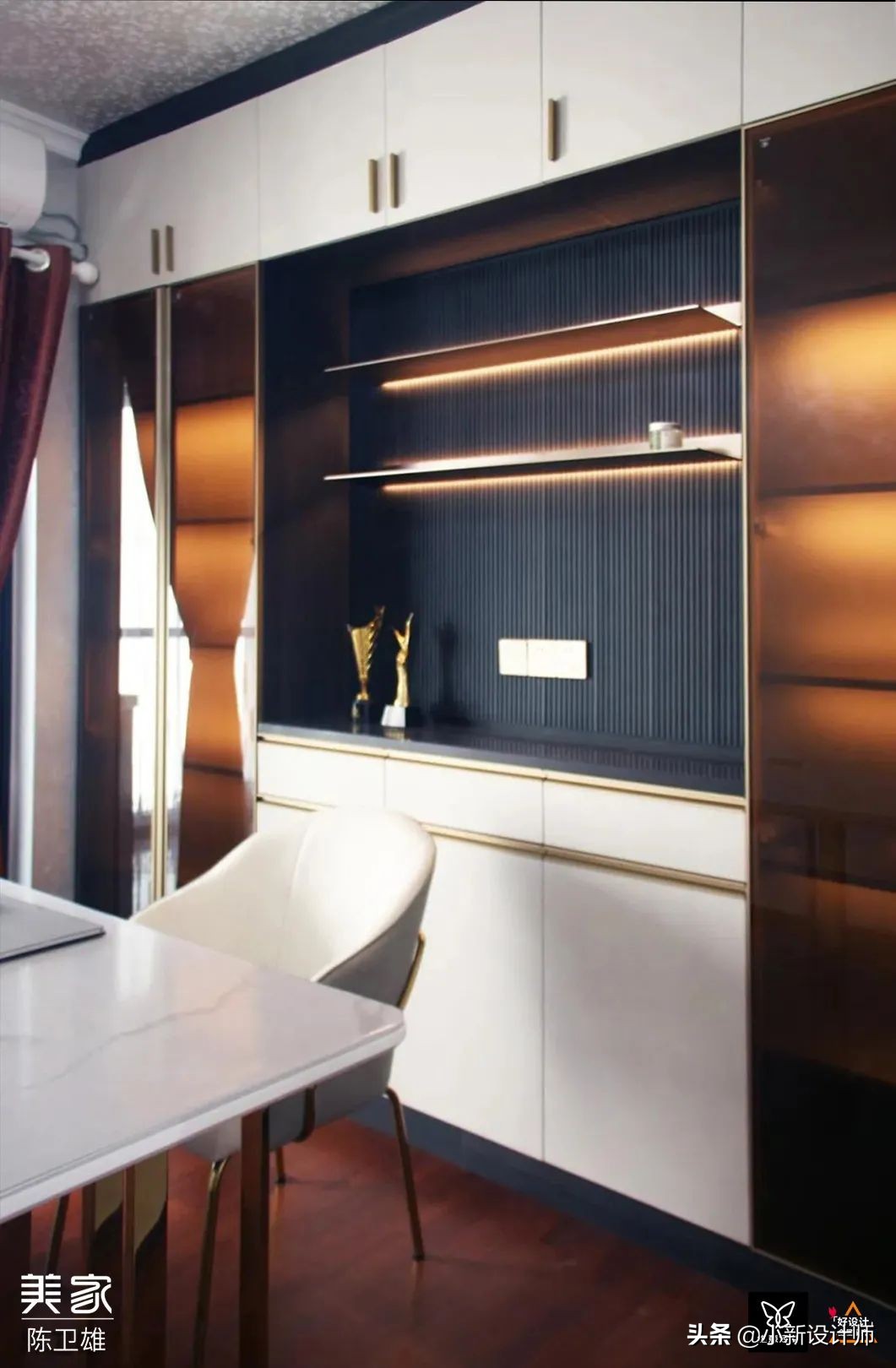 不顾全家反对，强行打2个玄关柜，还封了阳台，家人看完真香了