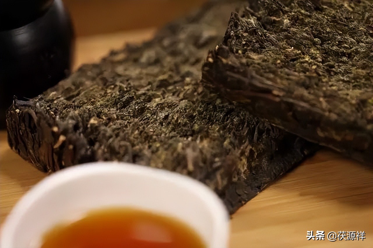 茯茶的滋味,茯茶的茶底