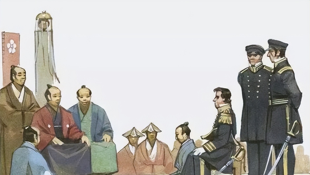 美国海军将领佩里,1853年美国佩里舰队