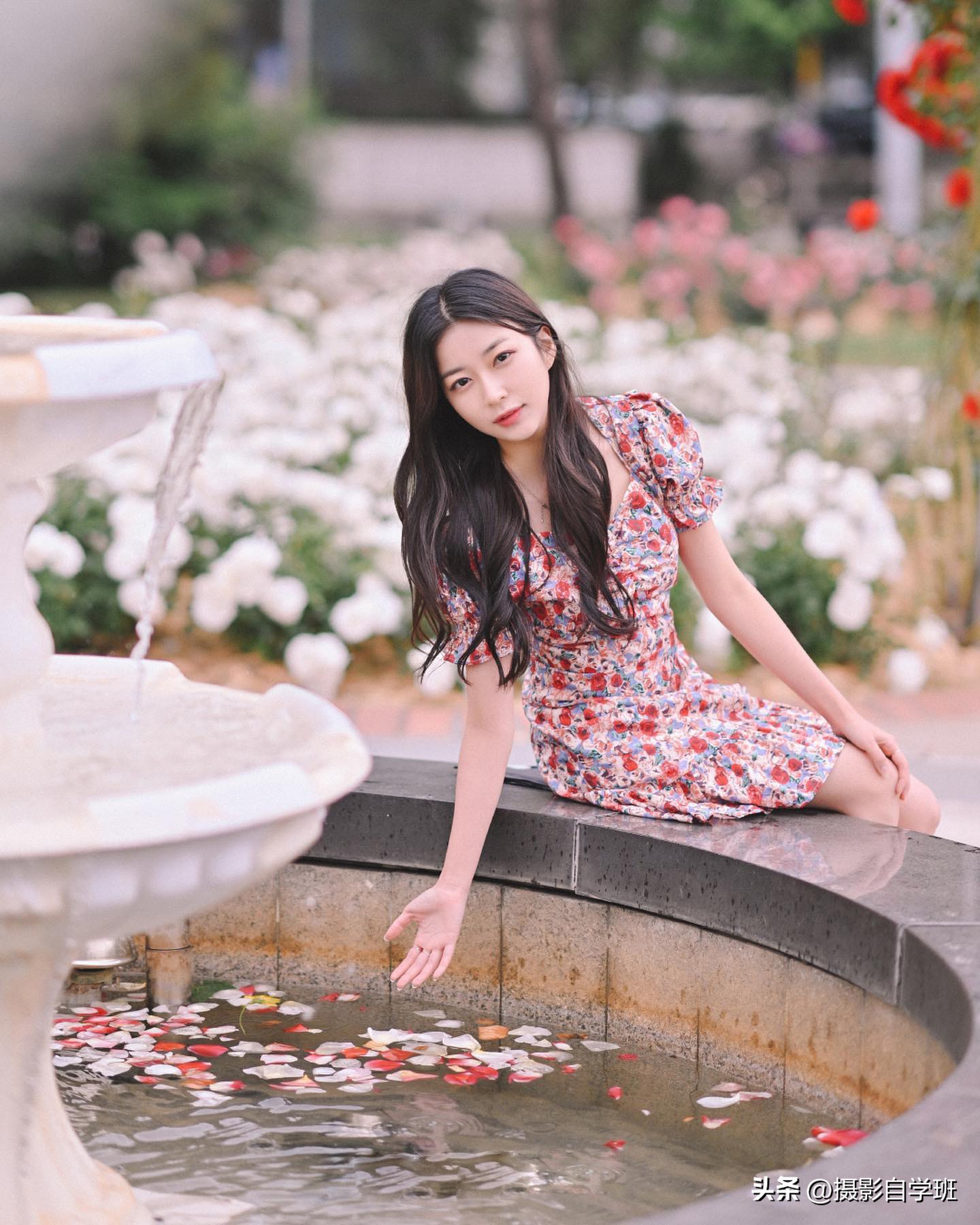 夏日人像摄影姿势摆拍教程,夏天摄影拍照技巧