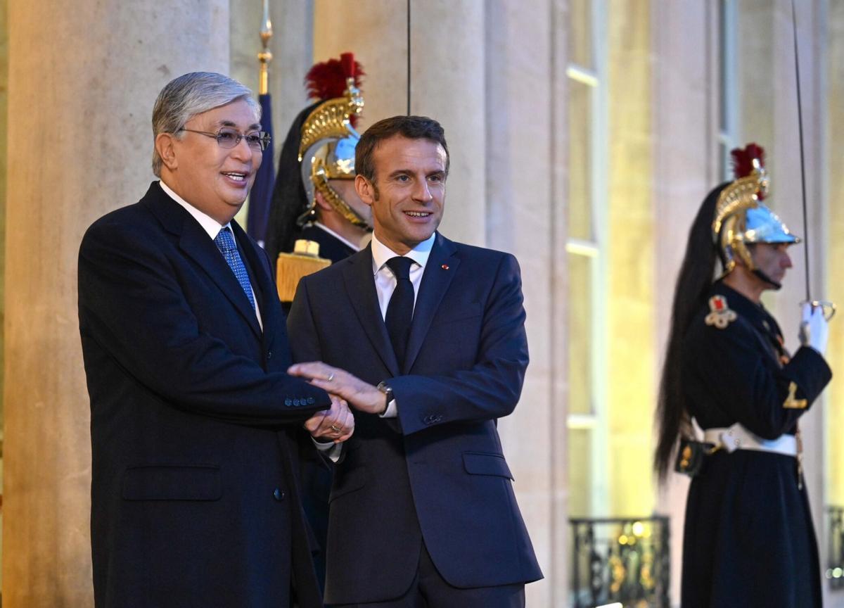 泽连斯基访问哈萨克斯坦,泽连斯基与哈萨克斯坦