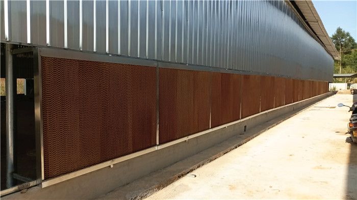 工业厂房通风降温湿帘,厂房降温水帘系统