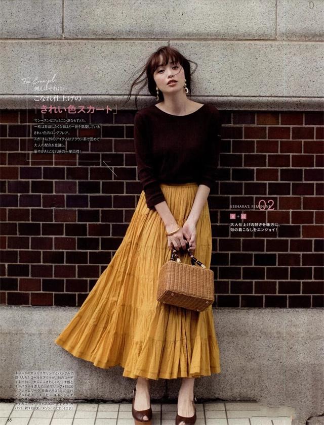 好看又好穿的半裙,今年最火的4条半裙优雅又时髦