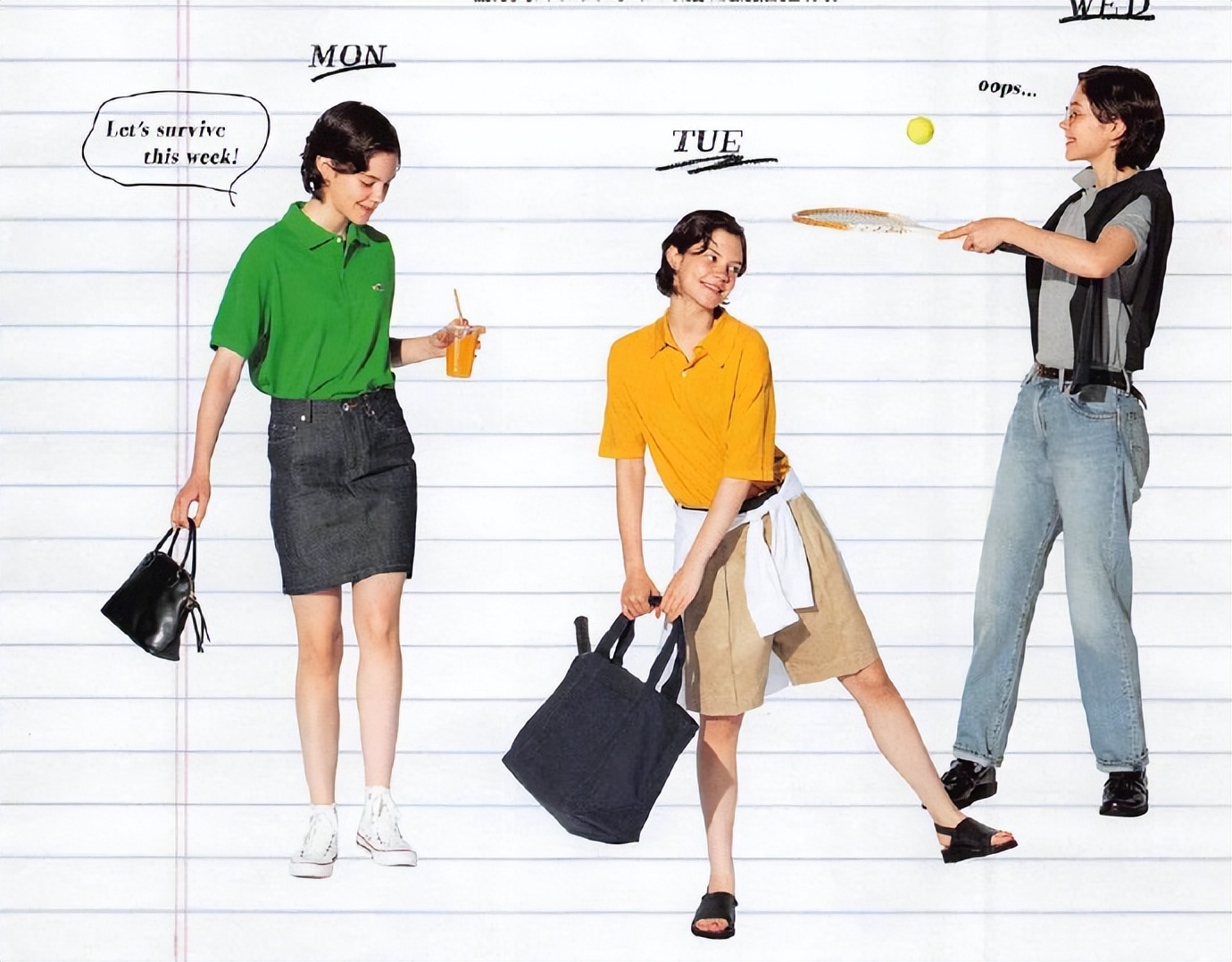 穿了多年的t恤,穿了几十年的polo