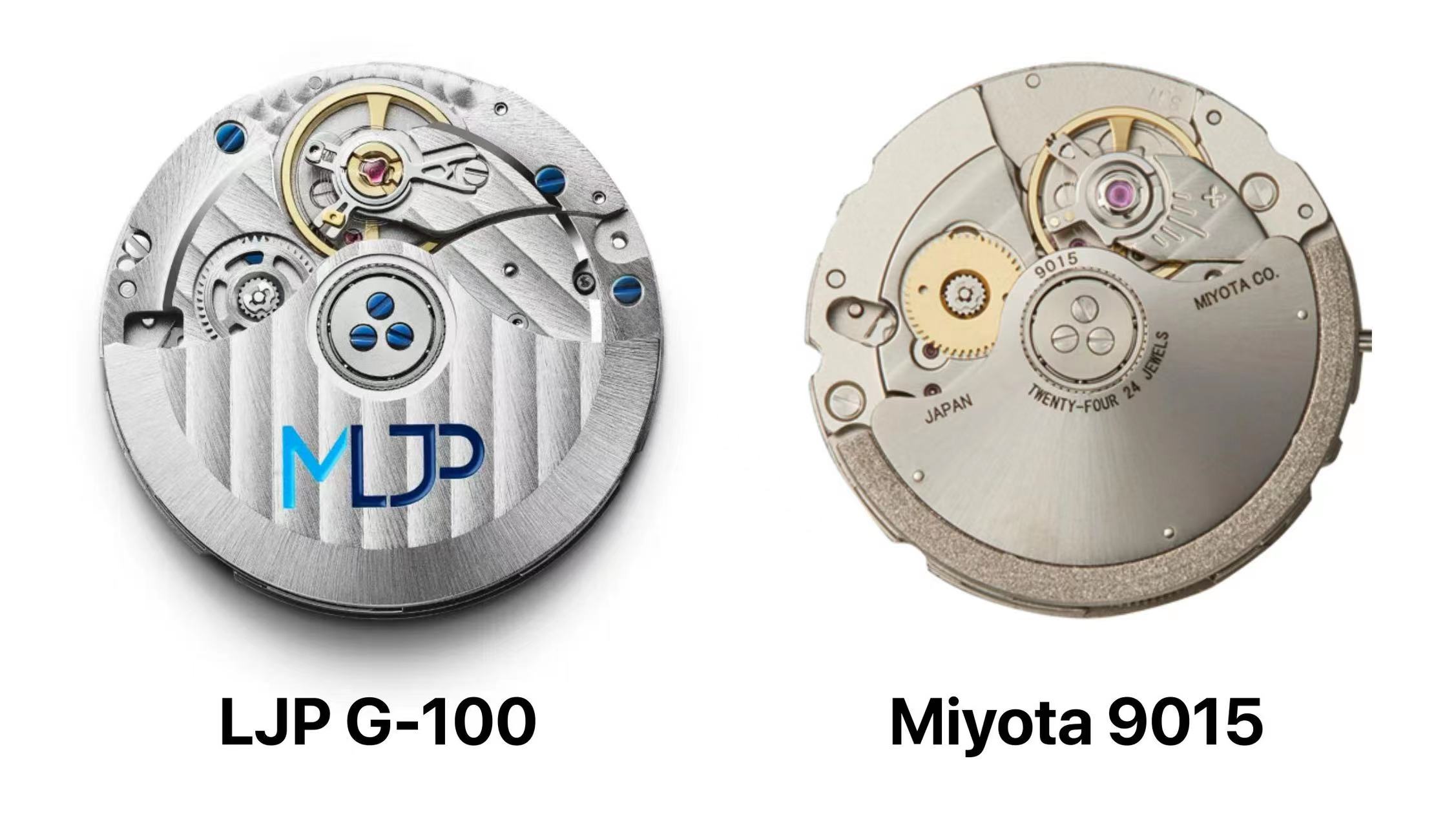 e111机芯与j850机芯,g100机芯