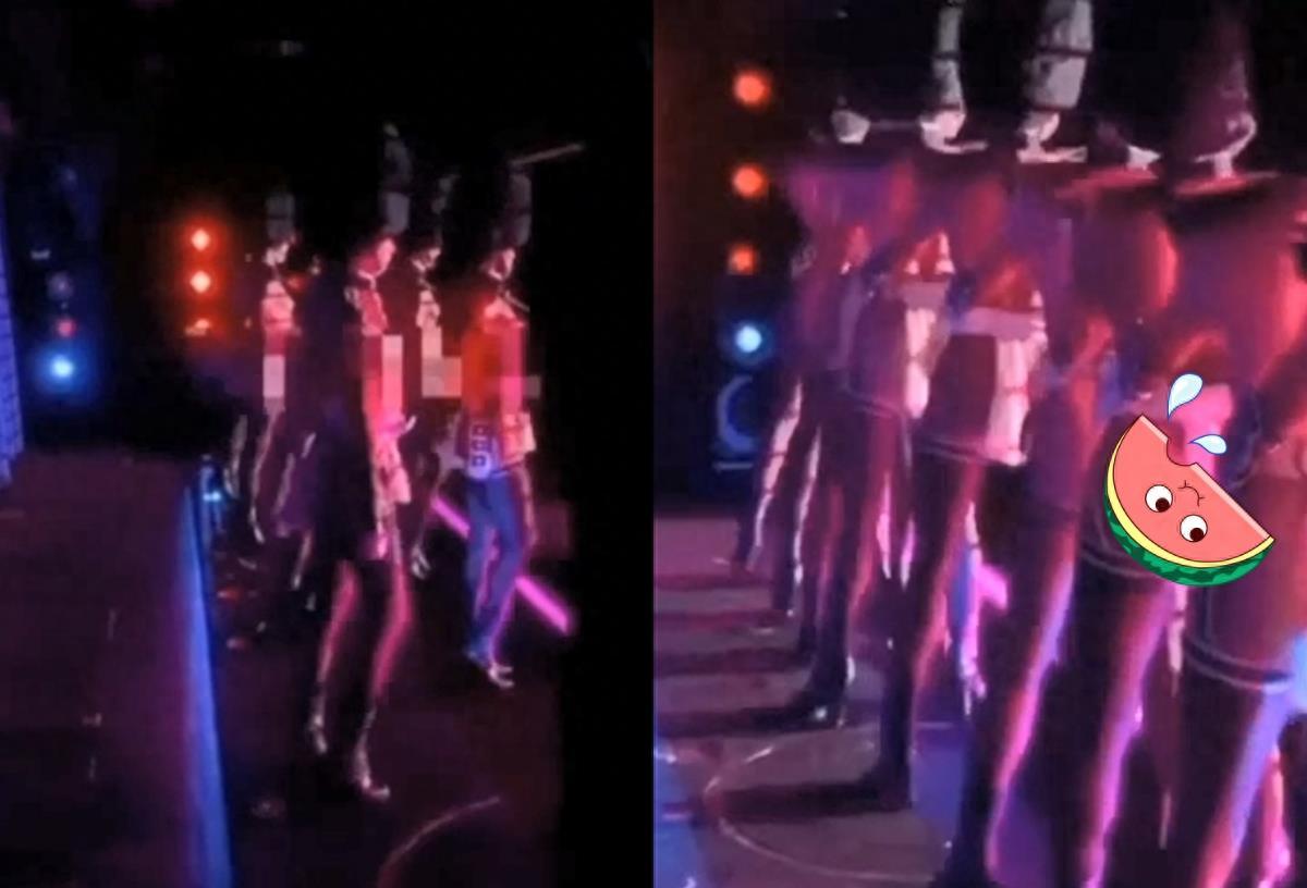 近乎全裸？疑疯马秀员工晒内部视频，Lisa表情享受尽情*舞艳**！