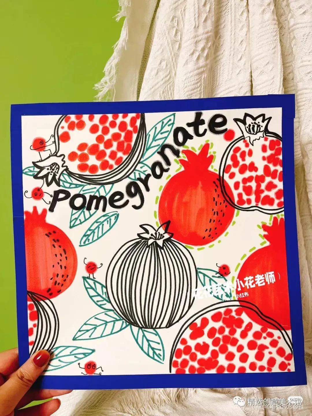 少儿画风景画简单又好看,适合8到12岁学生的绘画范画