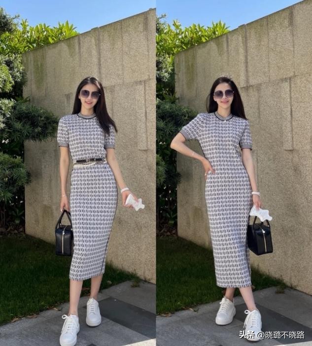 35-45岁女性随性穿搭长裙,中年女士过膝长裙穿搭