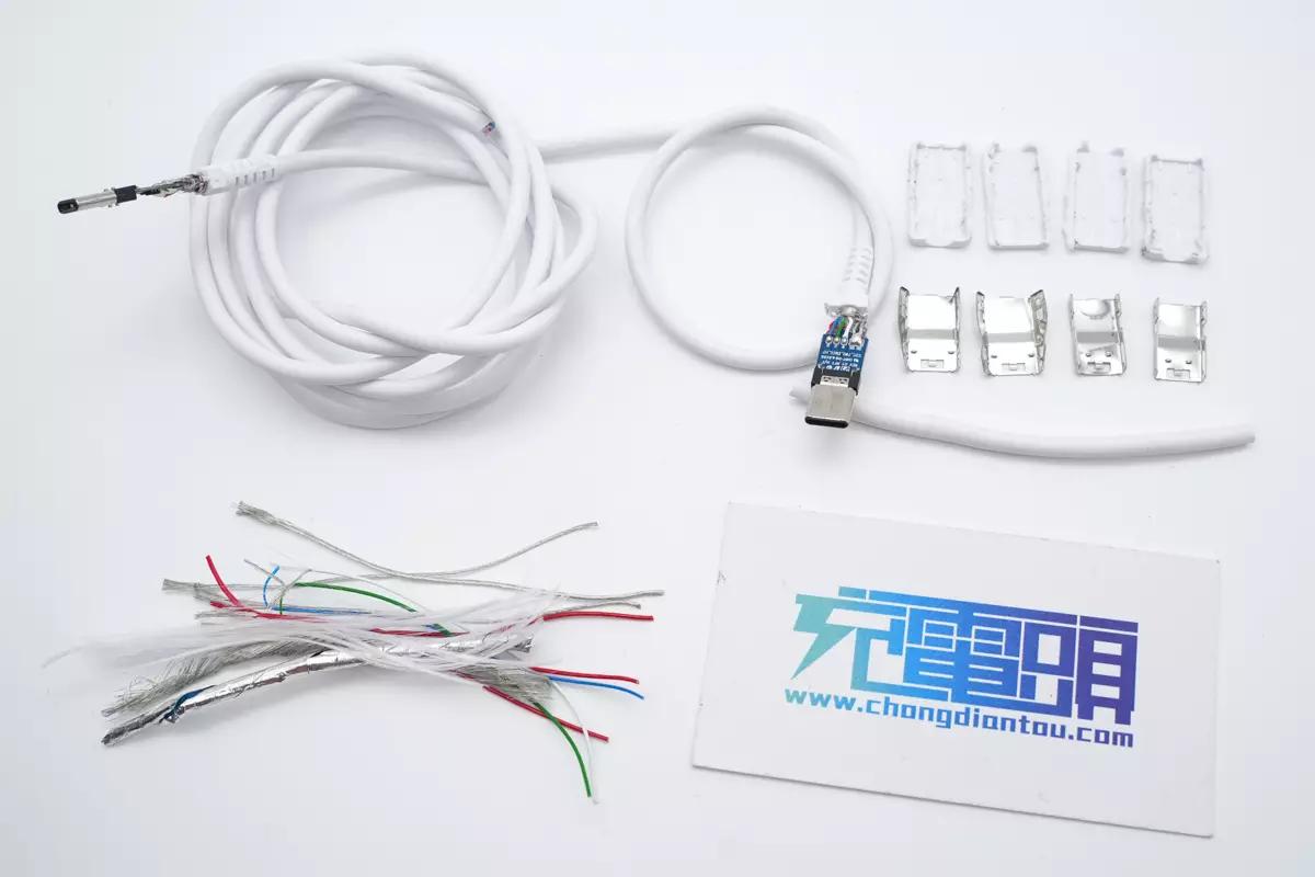 三星快充数据线拆解,三星快充数据线测评