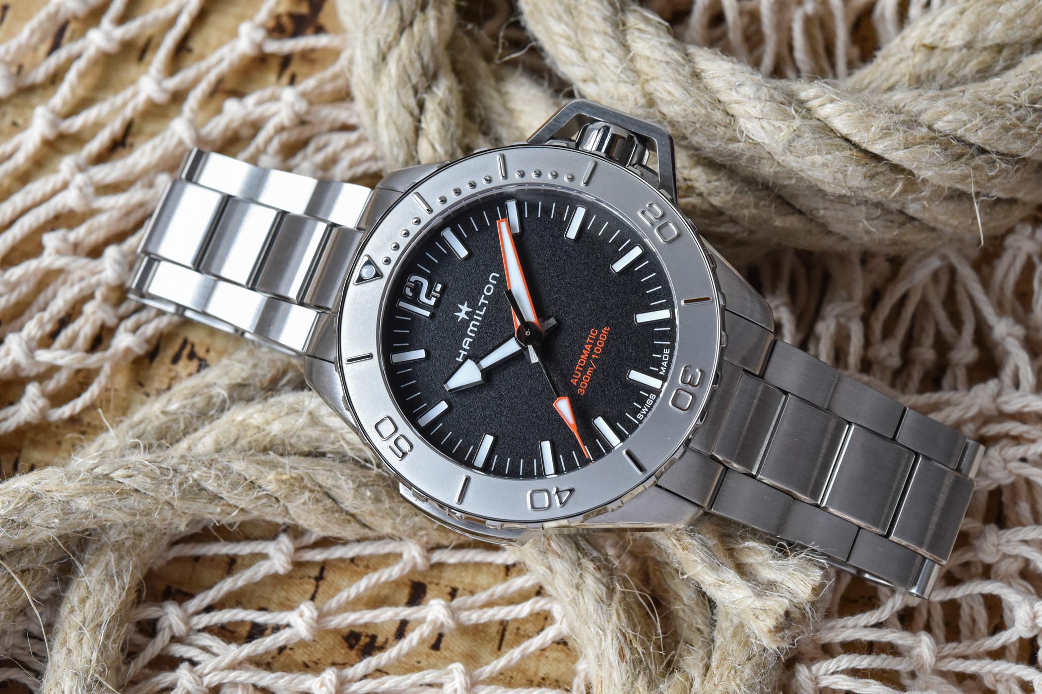 汉米尔顿卡其海军潜水表测评,汉米尔顿卡其潜水表