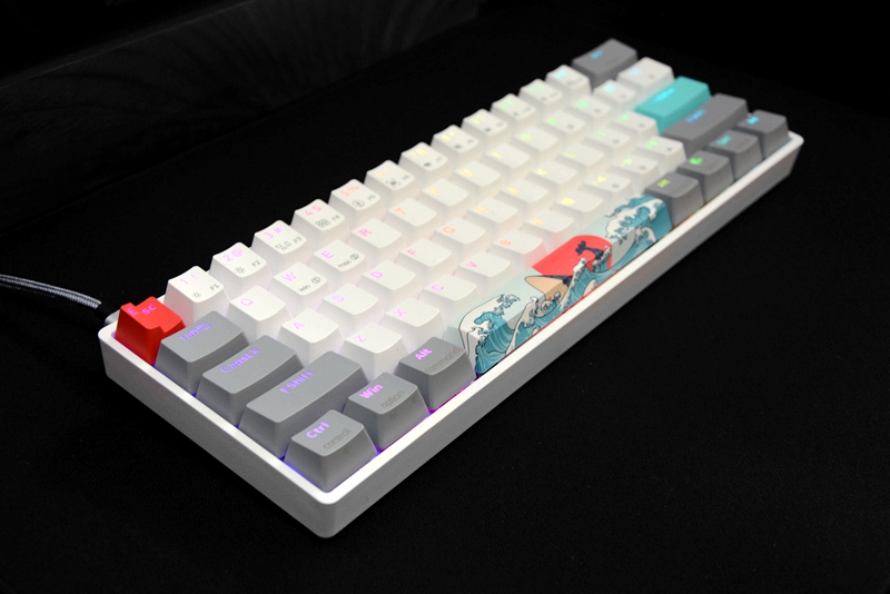 小呆虫珊瑚海机械键盘能不能改装,小呆虫gk96珊瑚海键帽