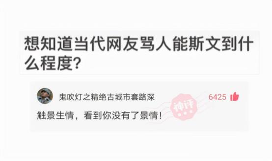 网友骂人能斯文到什么程度,当代网友骂人能斯文到什么程度