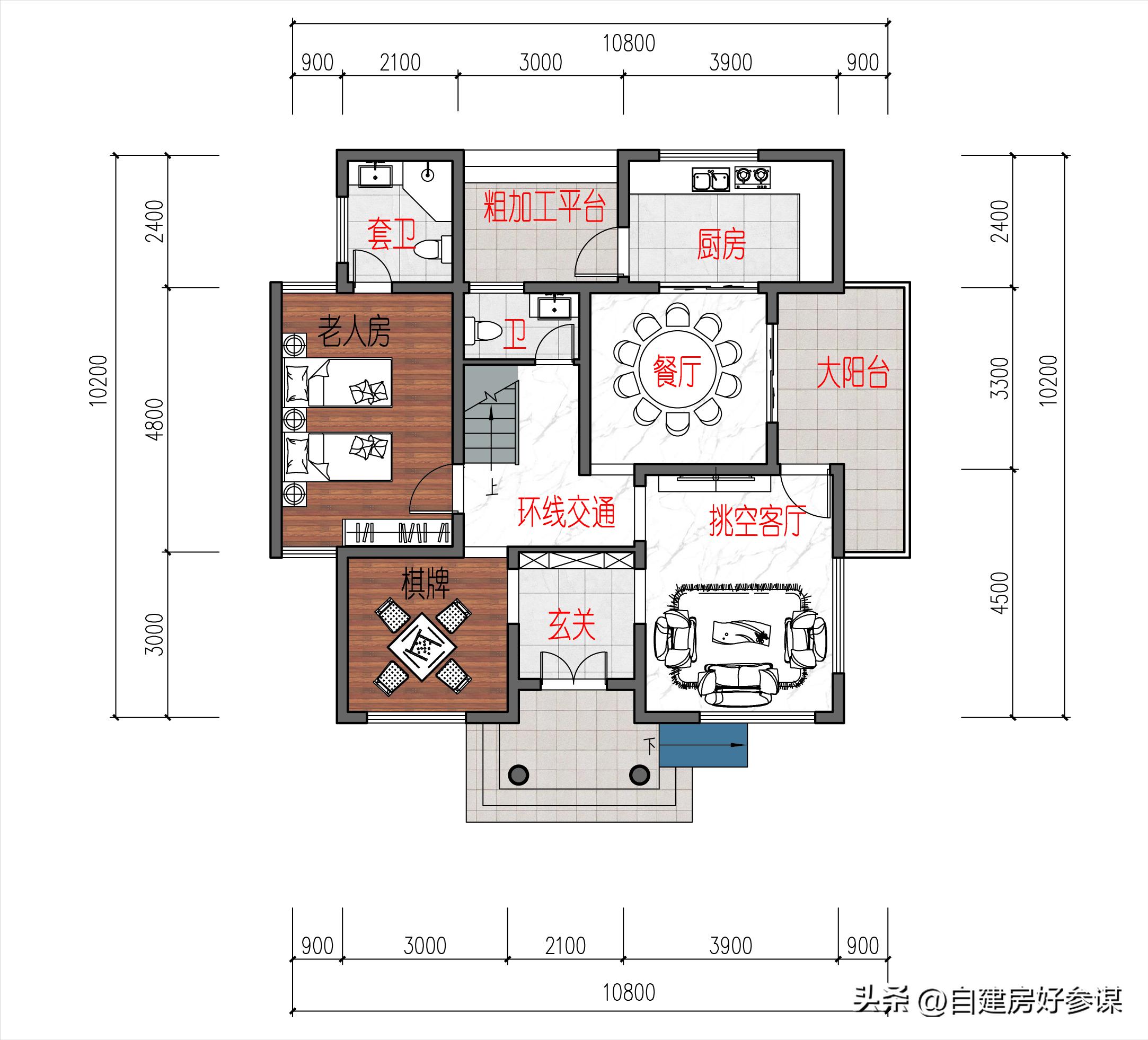 挑不出毛病的自建房,挑不出毛病的设计
