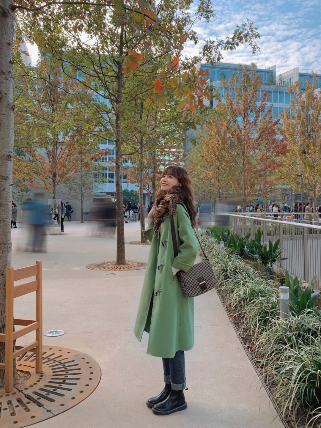 冬天穿什么大衣比较好看20岁,大衣穿搭怎么拍出韩剧女主的感觉