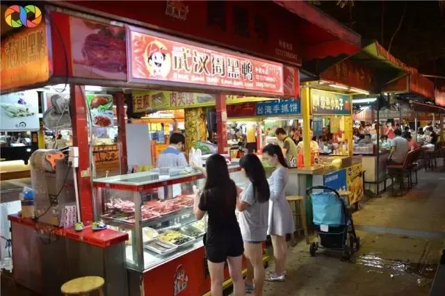 珠海金鼎市场美食街,珠海海泉湾美食街