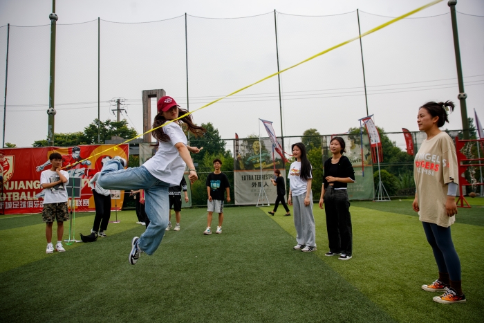 迎大运趣味运动会,迎大运盛会展艺术风采郫都区