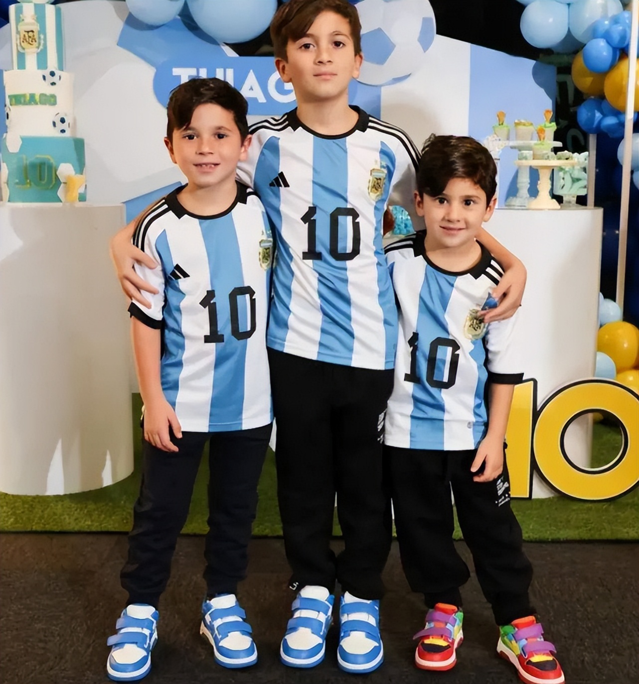 梅西的大孝子,梅西儿子大孝子的行为