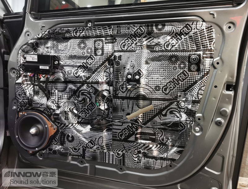 上海音响改装加车门隔音,上海音豪大众途观汽车音响改装