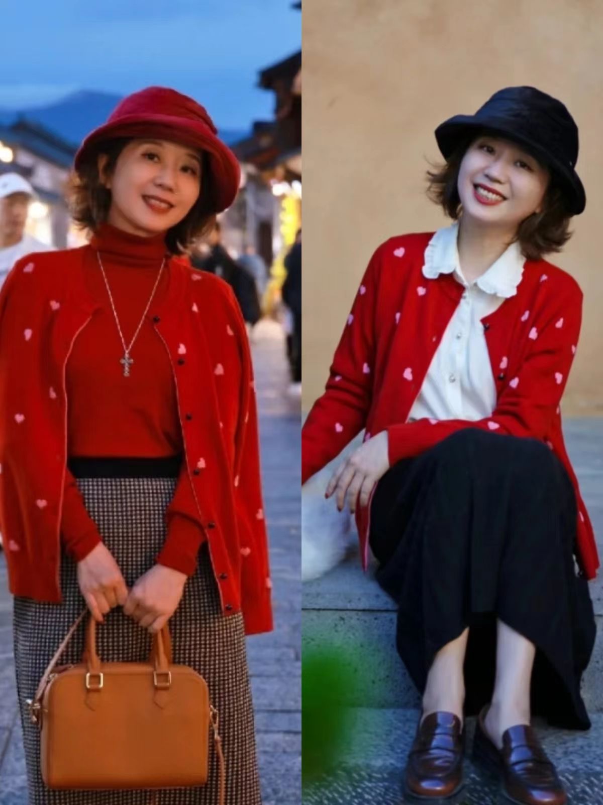 冬天老女人戴哪款帽子好看,上了年纪尽量别戴鸭舌帽