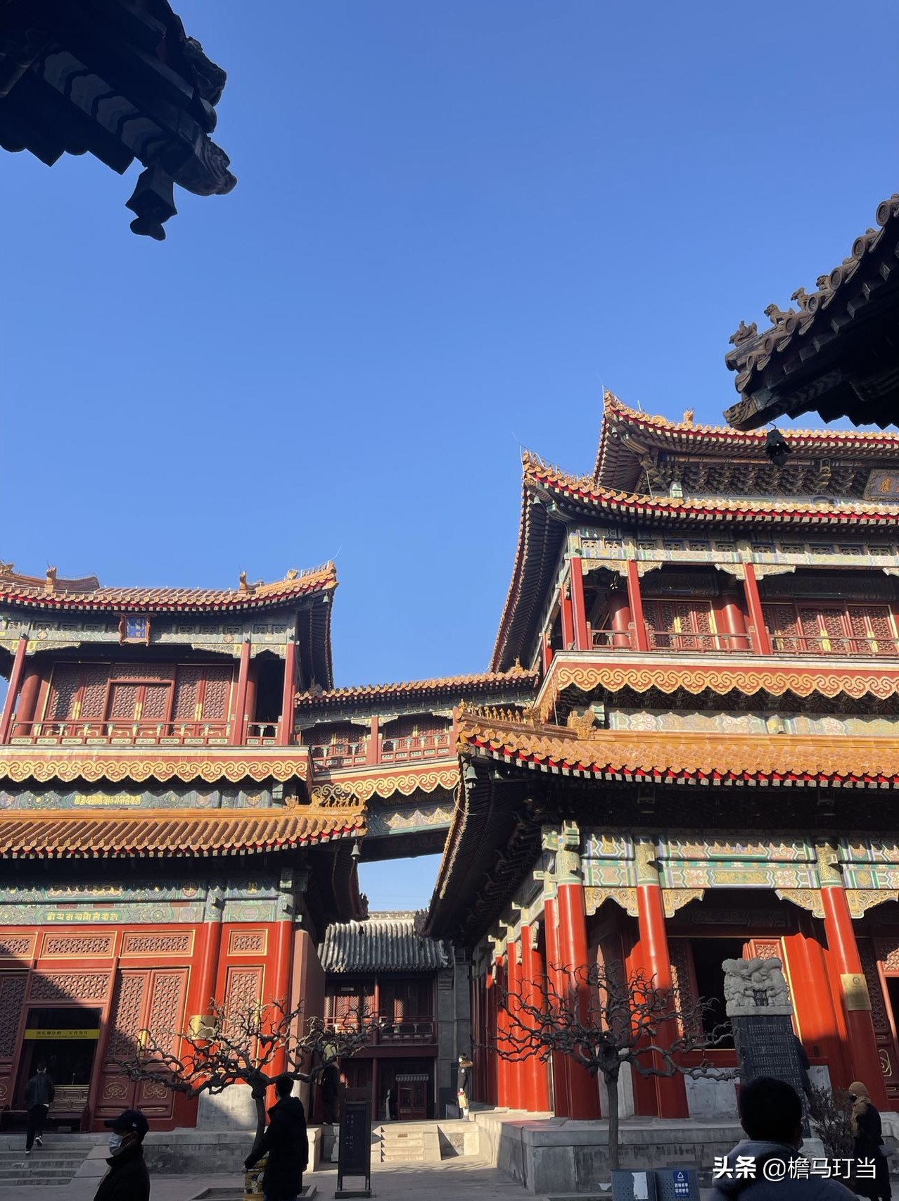 为了内心的安宁图片,去雍和宫寻找心灵的安静