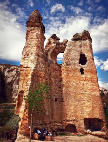 卡帕多奇亚地貌历史,卡帕多西亚地貌岩石类型