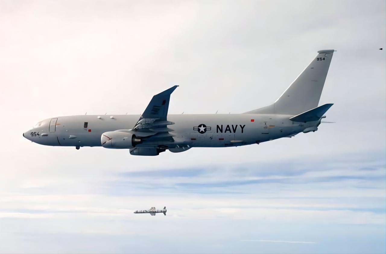 波塞冬反潜巡逻机,波塞冬反潜机实拍