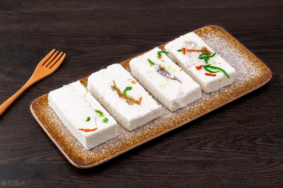 天津传统糕点小吃糕干,天津杨村糕干的做法