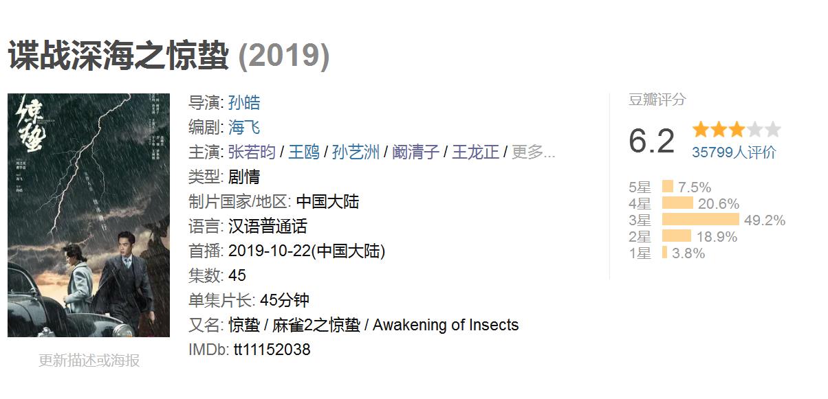 2019十部顶级谍战剧柳云龙,柳云龙最出色谍战剧