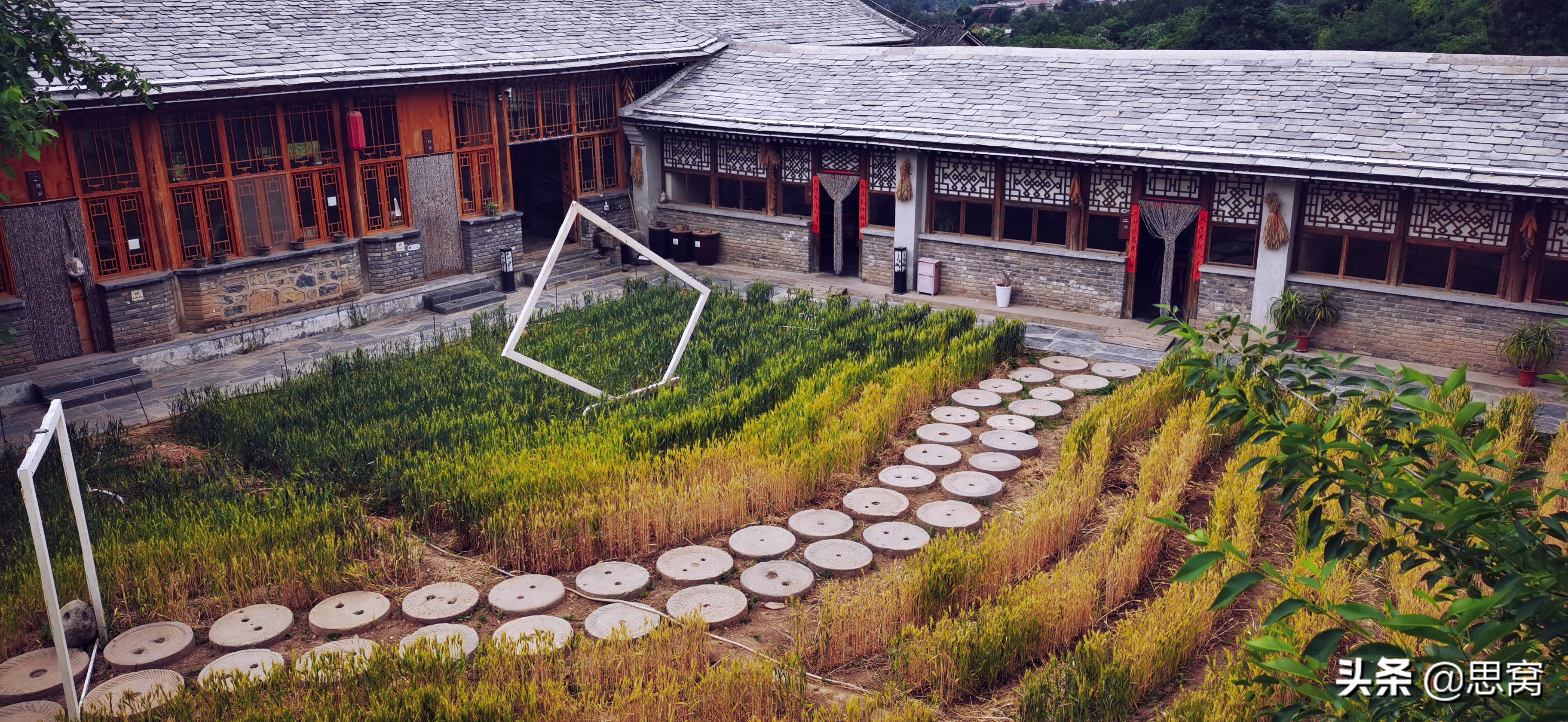 思窝骑着马儿去草原：谷山村景区，农业文明发展的缩影之一