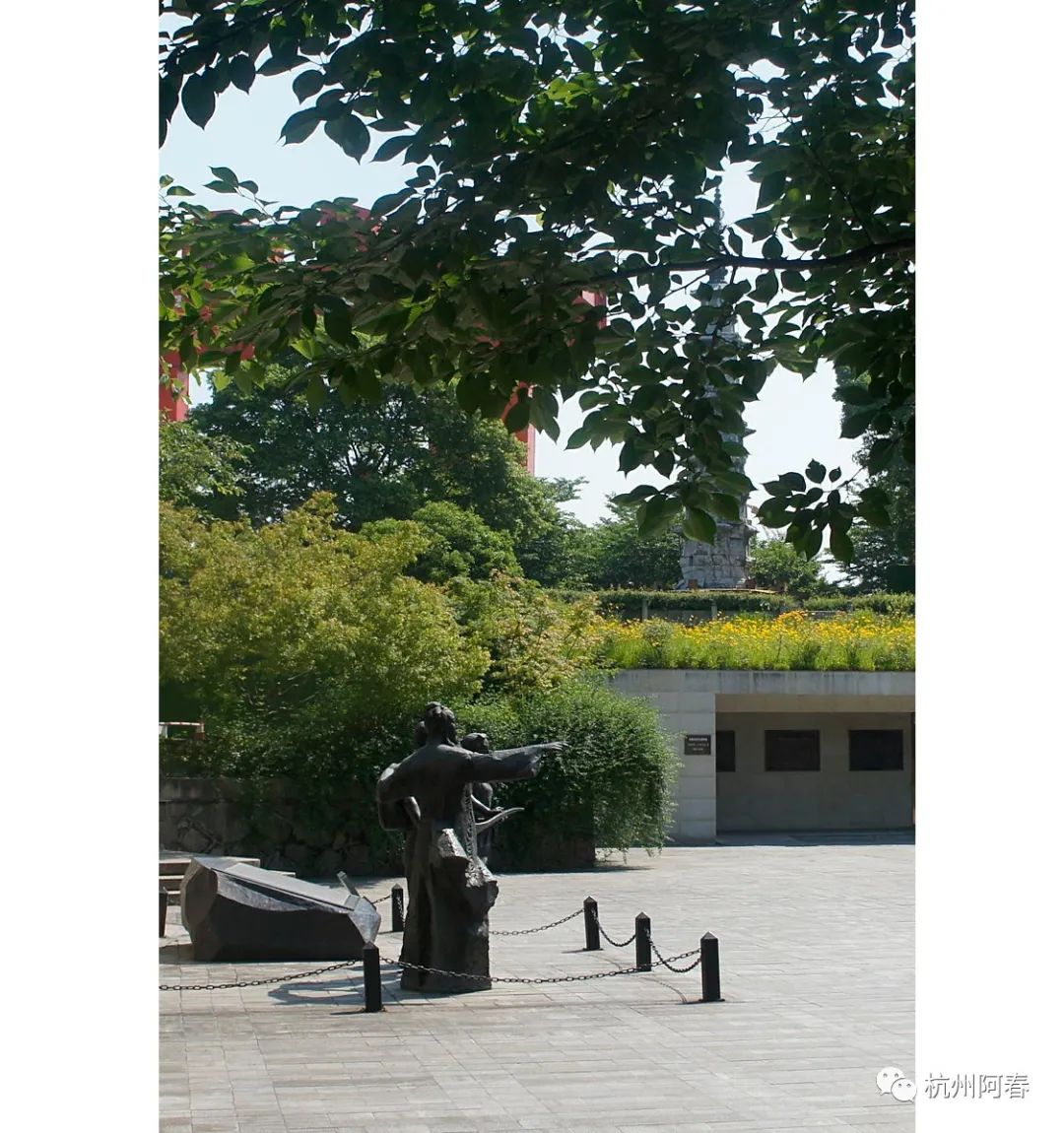 杭州人看钱塘江,逛逛浙江杭州白塔公园