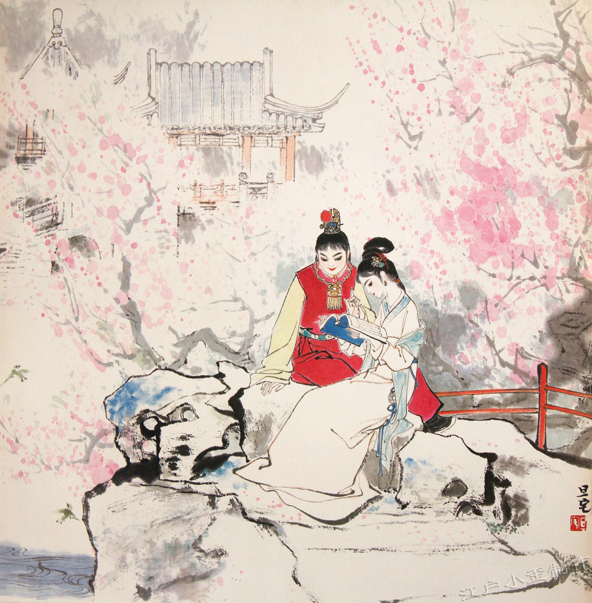 刘旦宅红楼梦作品图片,刘旦宅画红楼梦图片