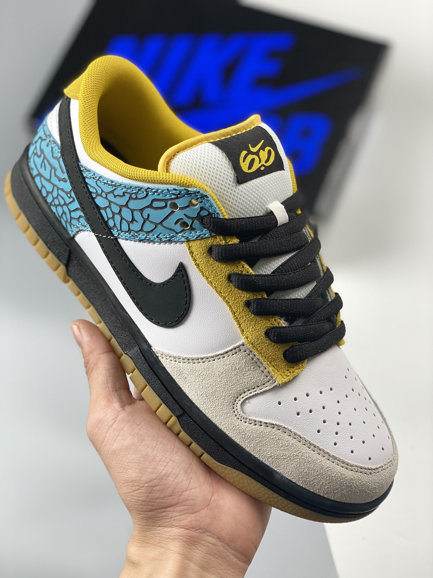 耐克dunksb,耐克dunksblow蓝棕色