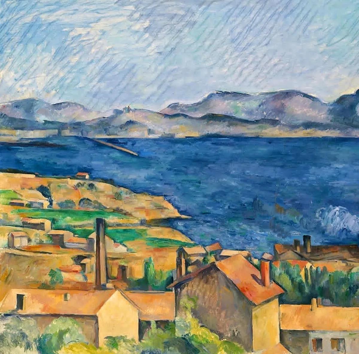 英国画家现代风景画绘画作品,法国印象派大师的风景画