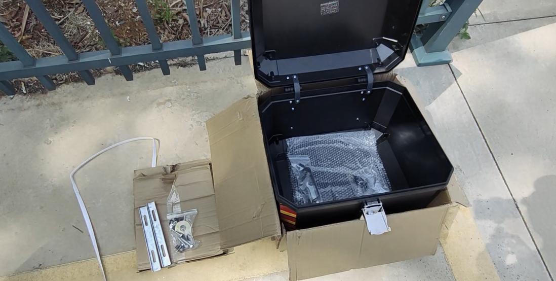 踏板摩托车45l尾箱教学,踏板摩托车如何选择尾箱