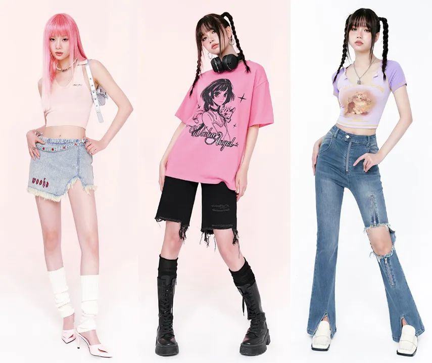 如果淘宝模特界有咖位，这两位小姐姐大概是人气“流量小花”吧