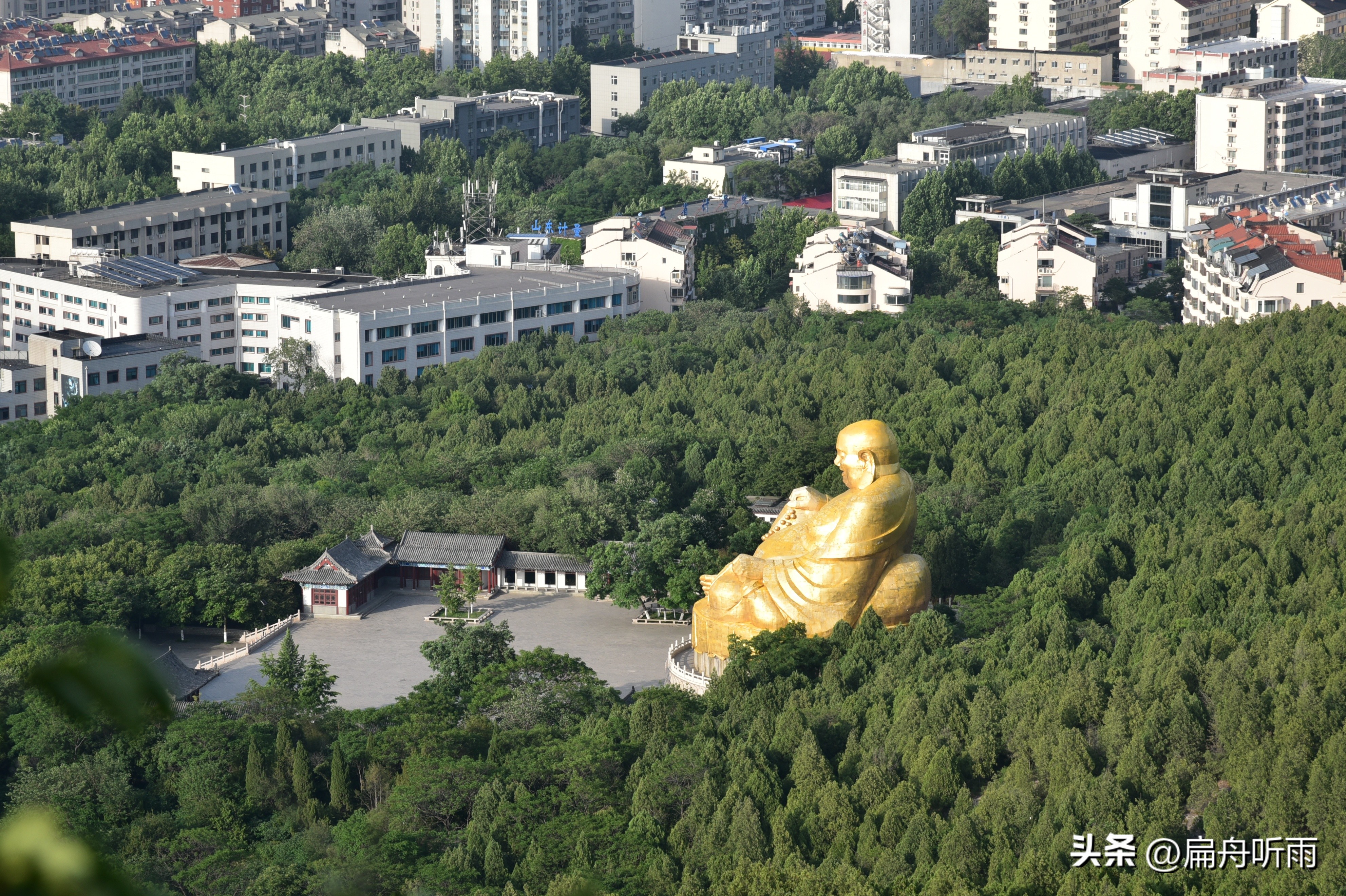千佛山看济南,千佛山看济南全貌
