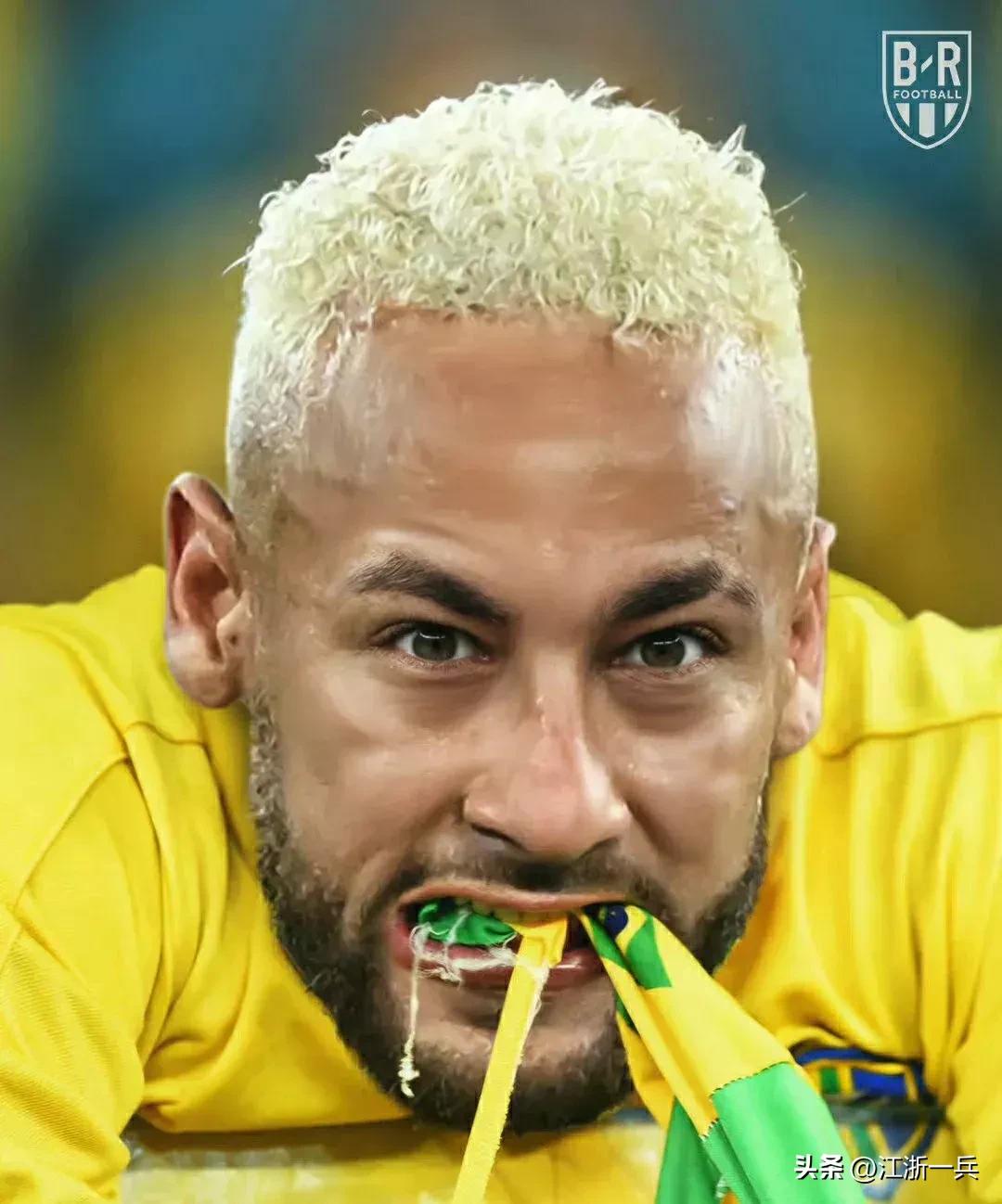 网友评论心疼的评论截图,内马尔受伤后的心软的瞬间