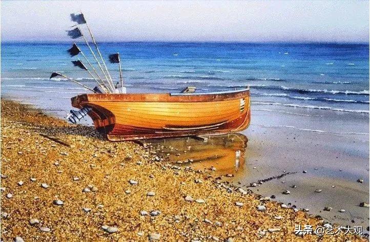 欧美风景水彩画名作,欧洲顶尖水彩大师的风景画欣赏