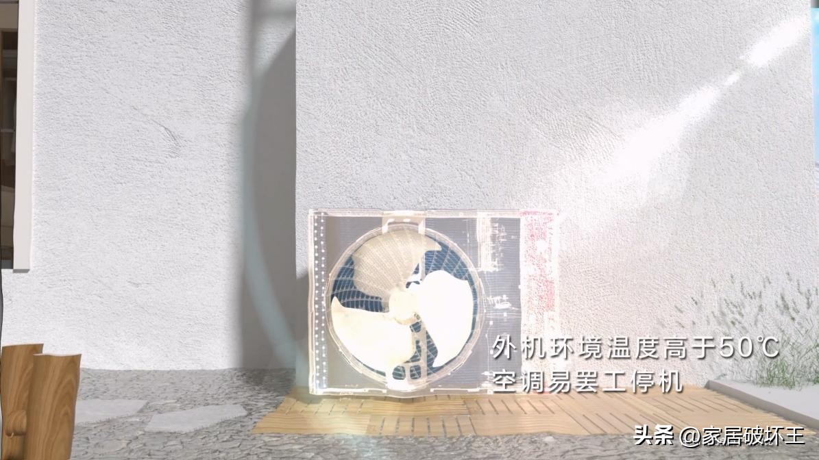 拆解第二代格力冷酷外机，高温天空调*工罢**真的是无解题？
