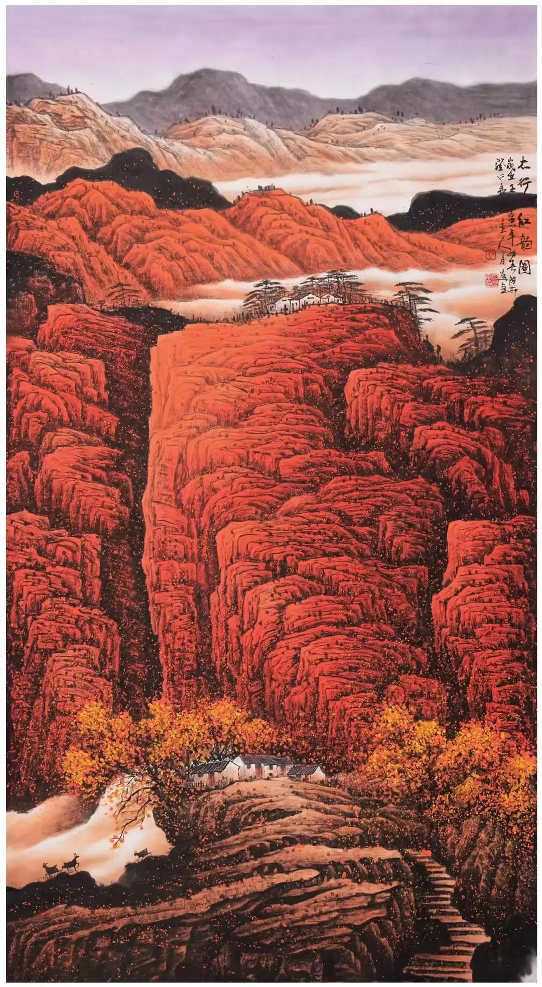 傅云石赵海旭张月岗齐真邓子方崔景哲冯小海老师作品共赏