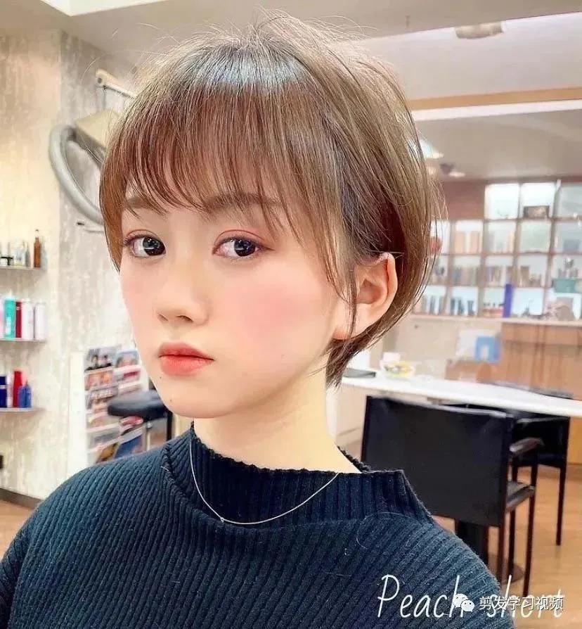 小圆脸短发发型,小圆脸短发发型图片