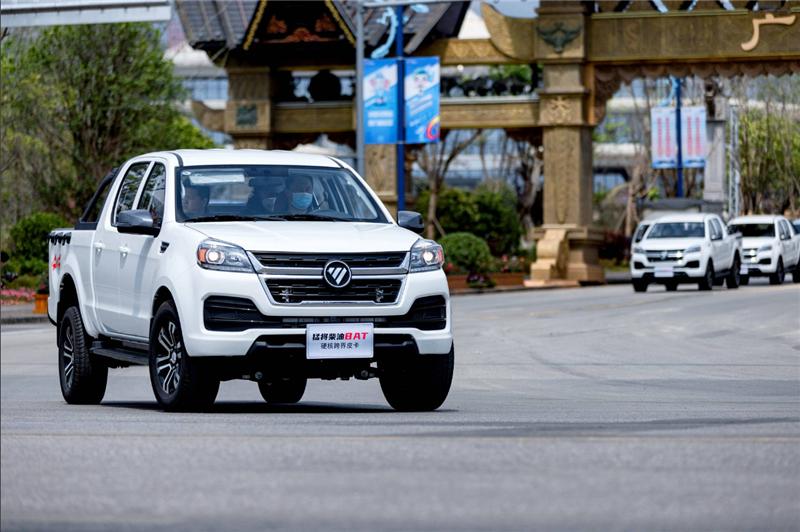 福田大将军皮卡康明斯,福田皮卡拓陆者自动挡试驾