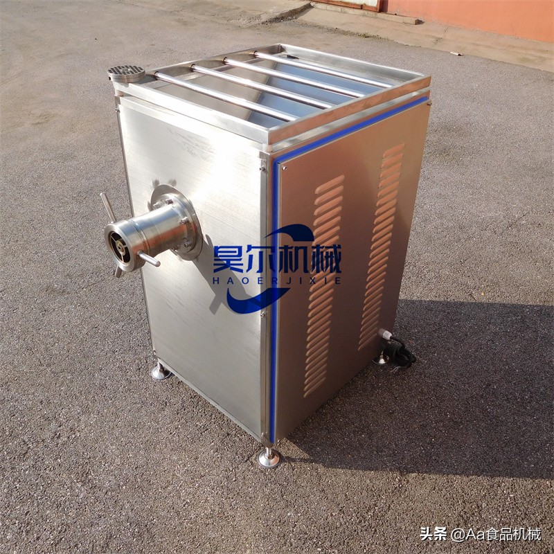 全自动猪肉绞肉机,大型冻肉绞肉机碎肉机