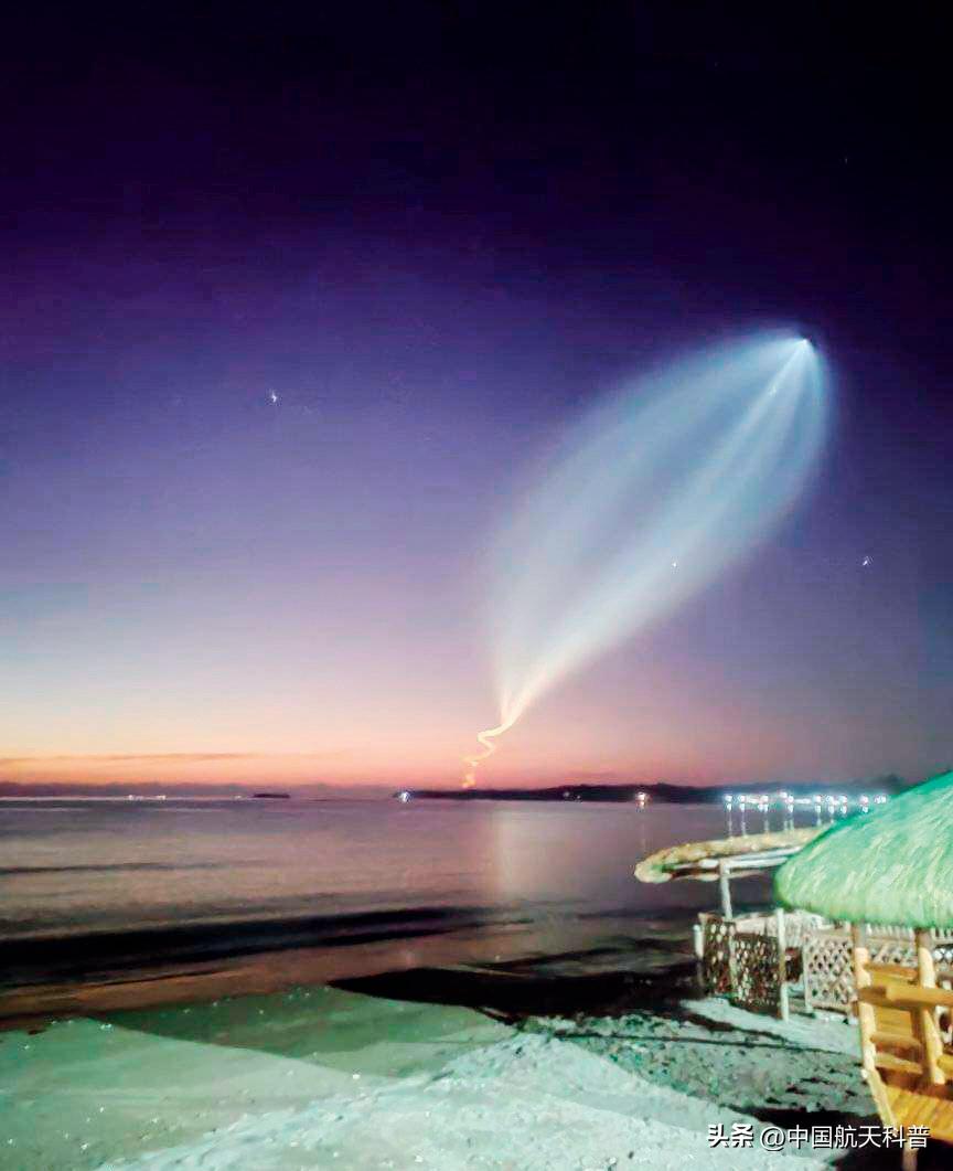 不明火箭云,罕见的火箭云