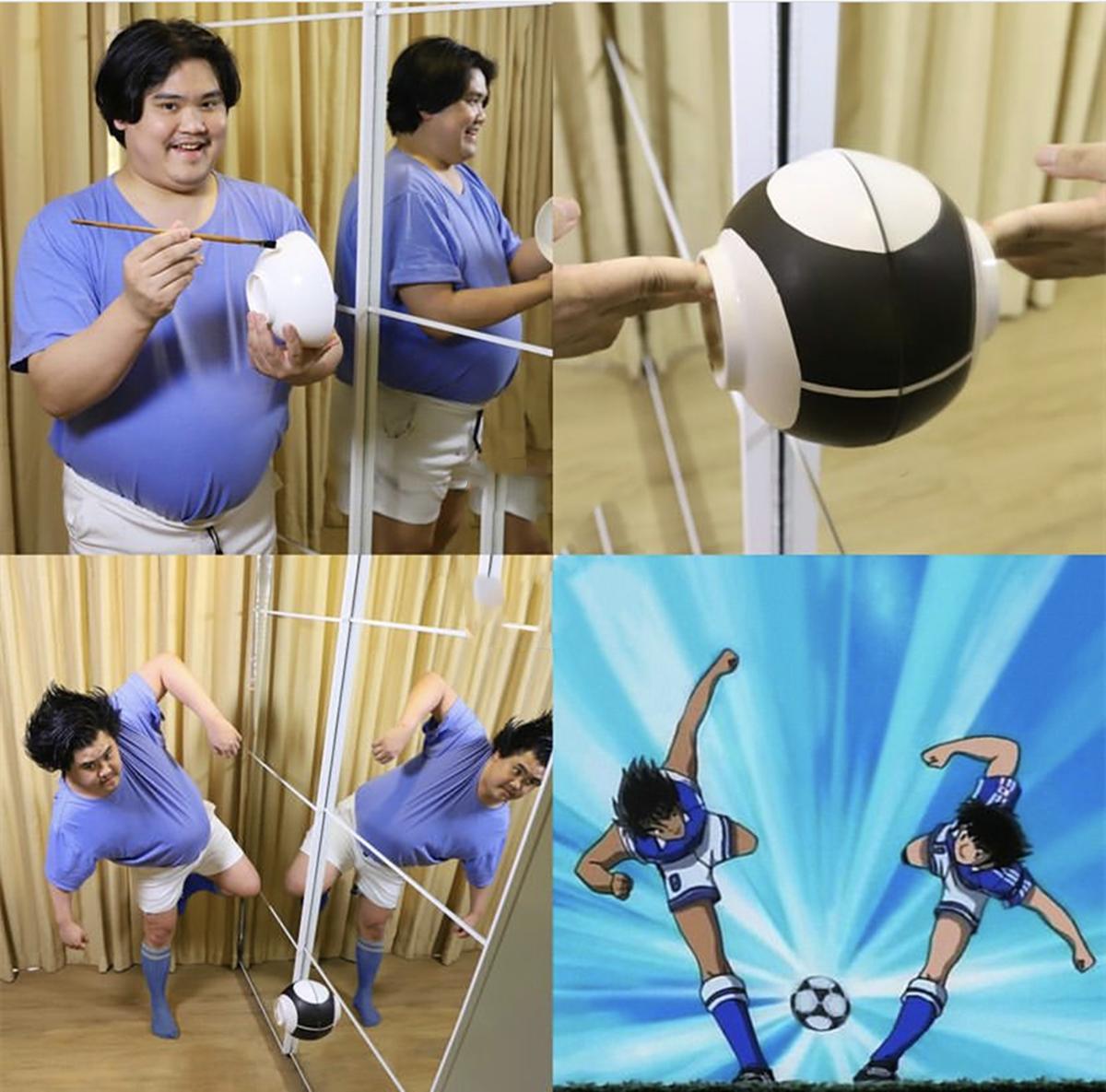 泰国小哥cos无脸男网友老爷子,泰国小哥cosplay