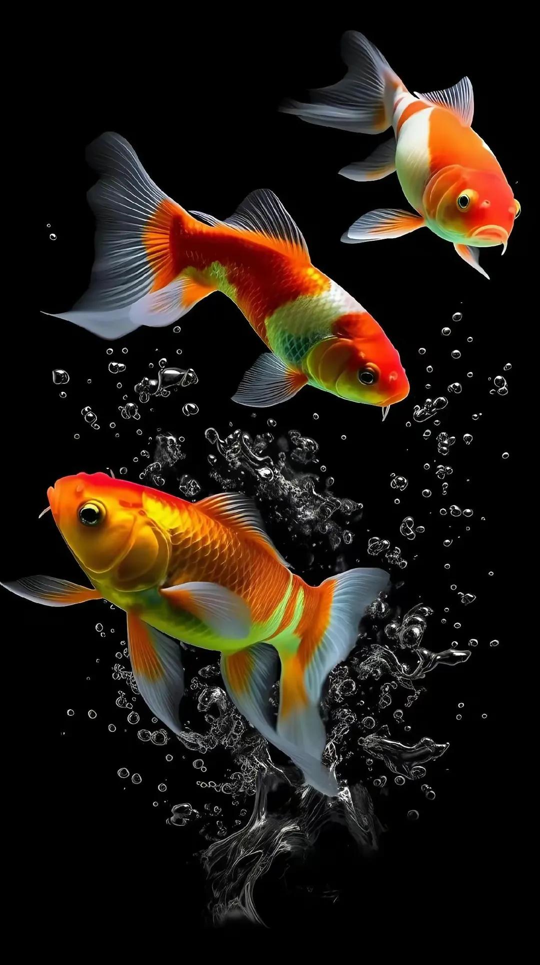 多姿多彩锦鲤图片,锦鲤鱼的照片大全大图可爱