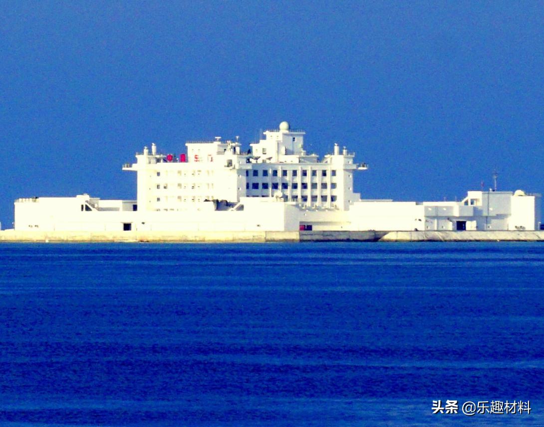 细微处看南沙东门岛，除了高楼大厦外，已开始形成完整的岛礁生态