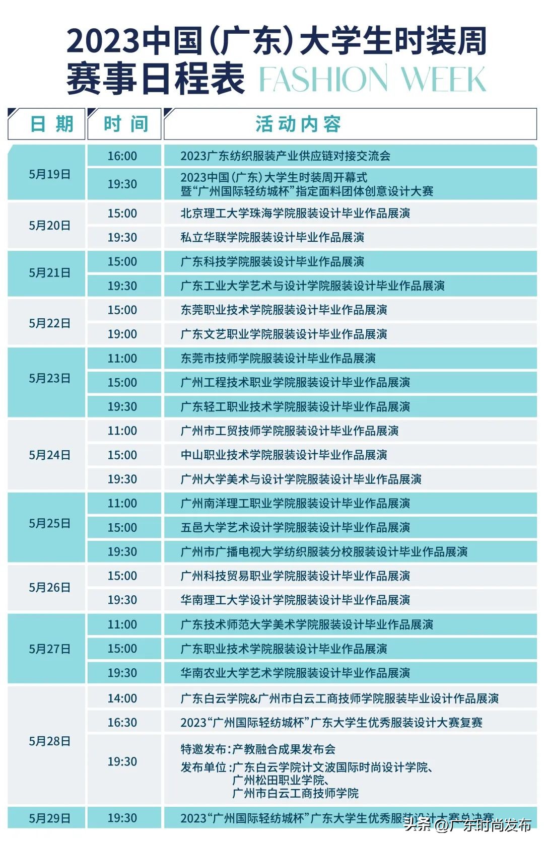 天马行空的设计！就在私立华联学院服装毕业大秀——2023中国（广东）大学生时装周