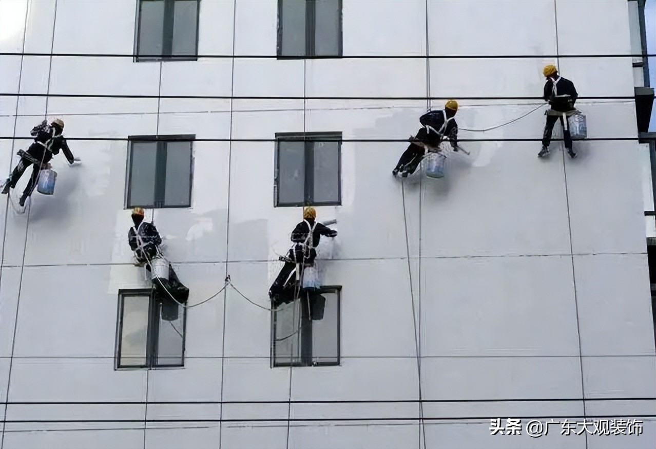 外墙涂料施工工艺价格,外墙涂料施工工艺照片