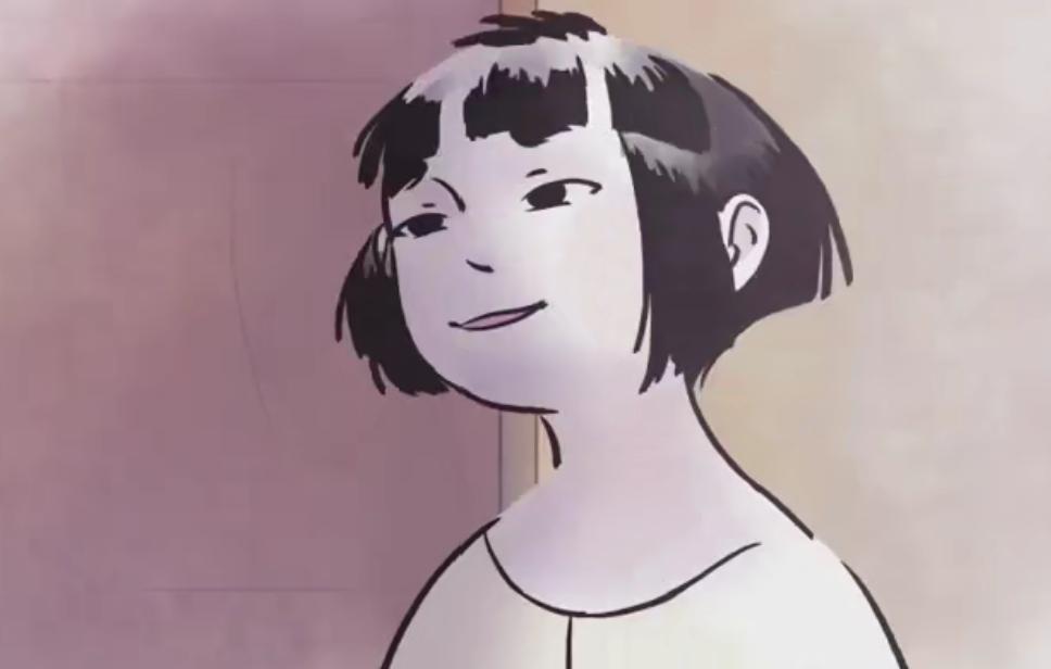 水墨风动漫女生图片,水墨风动漫女图文